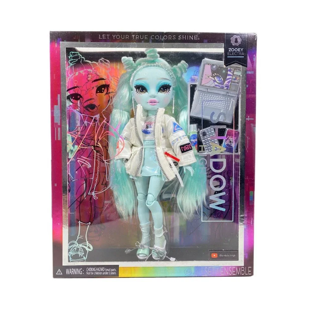 Rainbow High Shadow High Zooey Electra Fashion Doll & Accessories